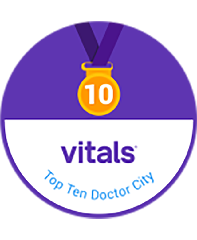 Vitals: Top Ten Doctor City Award