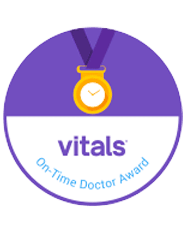 Vitals: On-Time Doctor Award