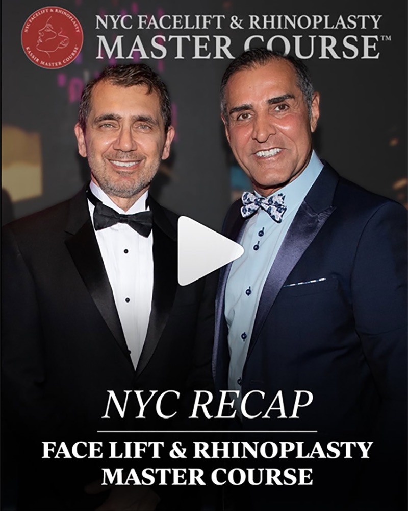 Elevating the Facelift: Dr. Kevin Sadati Debuts New Technique at NYC Master Course