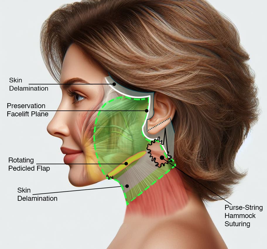 deep plane facelift vs. preserve facelift